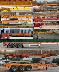 Liangshan Yuxiang  YXM9401TJZE Container transport semi-trailer