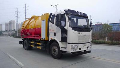 Huatong brand automobiles HCQ5180GQWCA6 Cleaning the suction truck