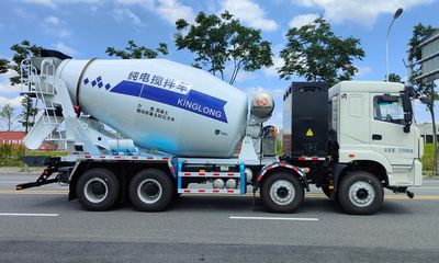 Jinlong  XMQ5310GJBBEVLD01 Electric exchange type pure electric concrete mixing and transportation vehicle