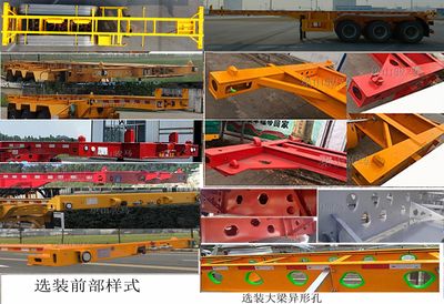 Hengzhen  MKW9400TJZ30 Container transport semi-trailer