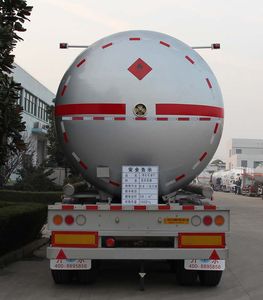 Kaile  AKL9401GYQ Semi trailer for liquefied gas transportation