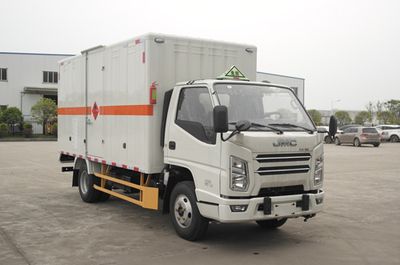 Jianglingjiang Special Brand Automobile JMT5040XRQXGA26 Flammable gas box transport vehicle