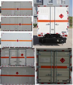 Jianglingjiang Special Brand Automobile JMT5040XRQXGA26 Flammable gas box transport vehicle