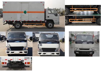 Jianglingjiang Special Brand Automobile JMT5040XRQXGA26 Flammable gas box transport vehicle