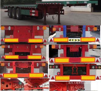 Qiqiang  JTD9400TPBE Flat transport semi-trailer