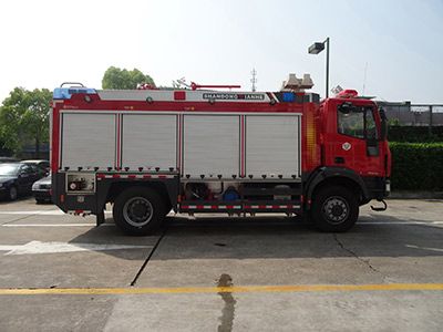 Tianhe  LLX5155GXFGL30Y Dry powder water combined fire truck