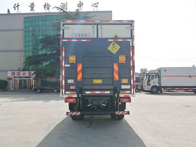 Hongyu  HYJ5120XYWBJ Oxidative goods box transport vehicle