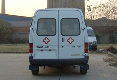 Jiangling Quanshun brand automobiles JX5044XJHMC ambulance