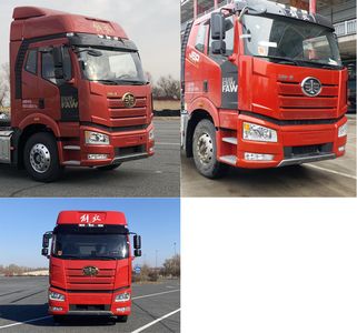 Jiefang Automobile CA4250P66K25T1AE6 Flat head diesel semi-trailer tractor