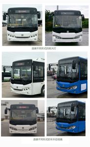 Chinese license plate cars TEG6802BEV10 Pure electric city buses