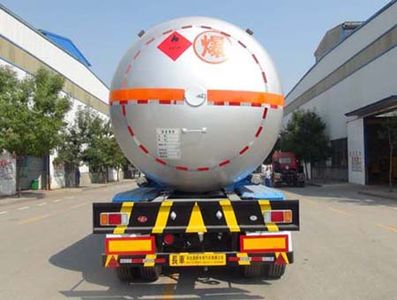 Changhua  HCH9407GYQA Semi trailer for liquefied gas transportation