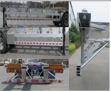 Jungle  LCL9180TJZ Aluminum alloy empty container transport semi-trailer