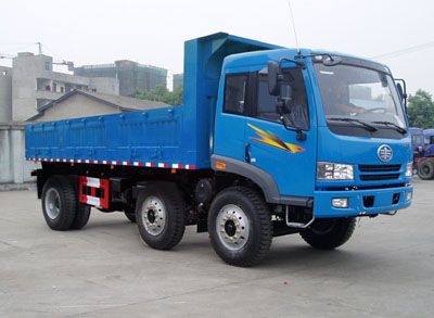 Jiefang Automobile CA3220PK2L4T3EA80 Flat head diesel dump truck