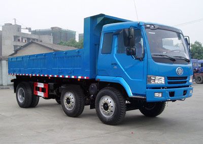 Jiefang Automobile CA3220PK2L4T3EA80 Flat head diesel dump truck