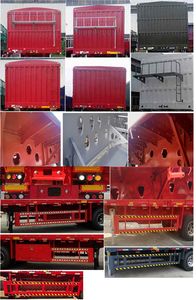 Liangshan Dongyue  CSQ9403CCY Gantry transport semi-trailer