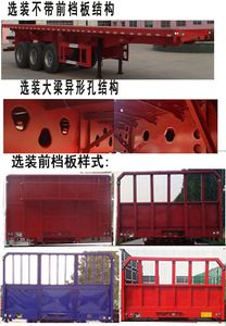 Tianyuxing  ZRT9400ZZXPC Flat dump semi-trailer