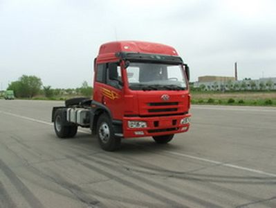 Jiefang Automobile CA4143P7K2E Flat head diesel semi-trailer tractor