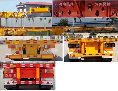 Haobo  HHB9404TJZ Container transport semi-trailer