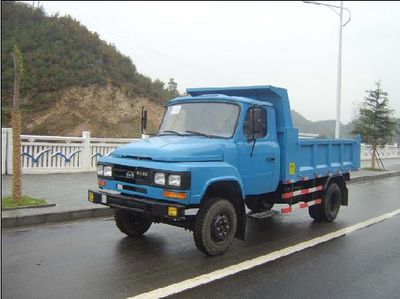 Huatong brand automobiles JN4010CD2 Self dumping low-speed truck