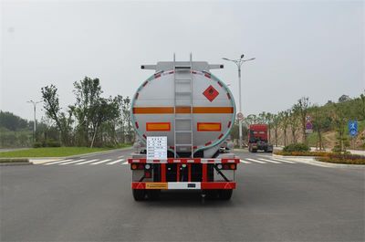 Qixing  QXC9350GRY Flammable liquid tank transport semi-trailer