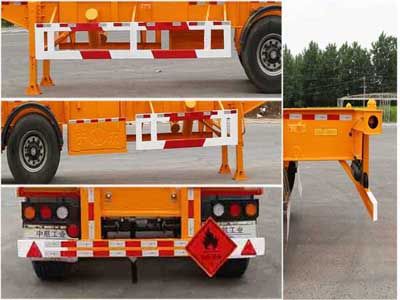 Kaile  AKL9405TWY Transport semi-trailer of dangerous goods tank frame