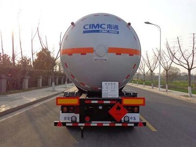 CIMC NTV9403GYQQ Semi trailer for liquefied gas transportation