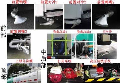 Zhonglian Automobile ZLJ5250GQXEQE5NG Cleaning car