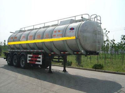 Kaile  AKL9406GHY Chemical liquid transportation semi-trailer