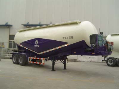 Lingyu CLY9350GFLPowder material transportation semi-trailer