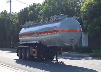 Zhongqi Liwei brand automobiles HLW9405GFWB Tank transport semi-trailer for corrosive substances