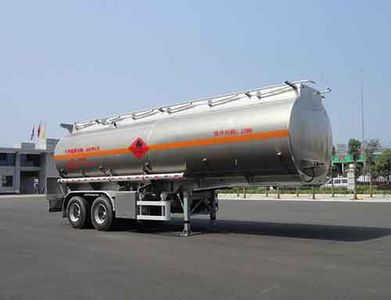 Hua Wei Chi Le  SGZ9356GYY Aluminum alloy oil transport semi-trailer