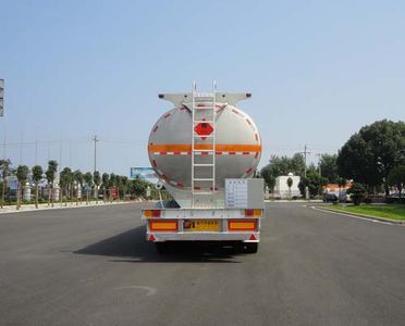 Hua Wei Chi Le  SGZ9356GYY Aluminum alloy oil transport semi-trailer