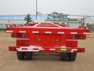 Yangjia  LHL9381TJZG Frame type container transport semi-trailer