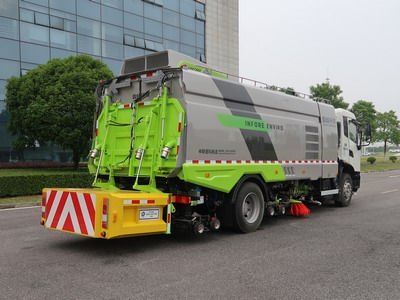 Zhonglian Automobile ZBH5187TXSDFE6 Washing and sweeping vehicle