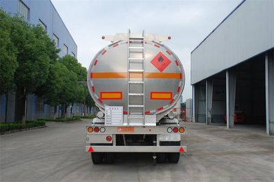 Qixing  QXC9405GYYB Aluminum alloy oil transport semi-trailer