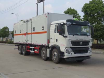 Jiangte brand automobiles JDF5310XRQZ5 Flammable gas box transport vehicle