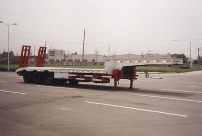 Huajun  ZCZ9400TD Low flatbed semi-trailer