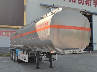 Qi Ji  QLZ9400GYY Aluminum alloy oil transport semi-trailer