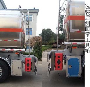 Qi Ji  QLZ9400GYY Aluminum alloy oil transport semi-trailer