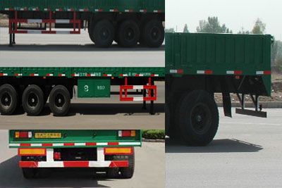 Zhang Tuo license plate car ZTC9390 Semi trailer