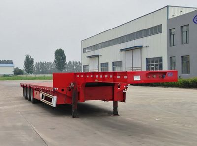 Changte  CJF9400TDP Low flatbed semi-trailer