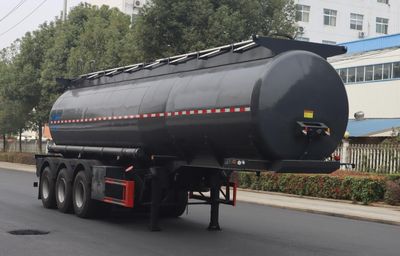 Zhongqi Liwei brand automobiles HLW9400GPG Ordinary liquid transport semi-trailer