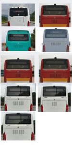 Chinese license plate cars TEG6802BEV09 Pure electric city buses