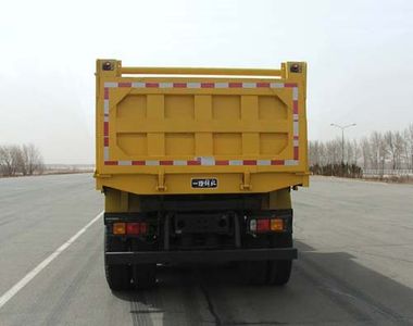 Jiefang Automobile CA3202P2K2T1E Flat head diesel dump truck