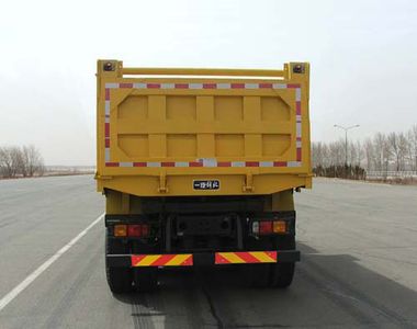 Jiefang Automobile CA3202P2K2T1E Flat head diesel dump truck