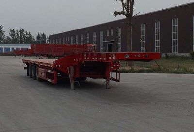 Zhiwo  LHW9400TDP Low flatbed semi-trailer