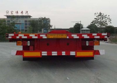 Zhiwo  LHW9400TDP Low flatbed semi-trailer