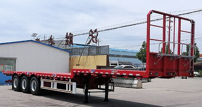 Yunsheng brand automobile LWS9400TPBE Flat transport semi-trailer