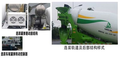 Shenzhou Yongda Automobile AYD5316GJBSX30 Concrete mixing transport vehicle