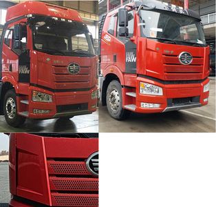 Jiefang Automobile CA4250P66M25T1A3E6 Flat head natural gas semi-trailer tractor